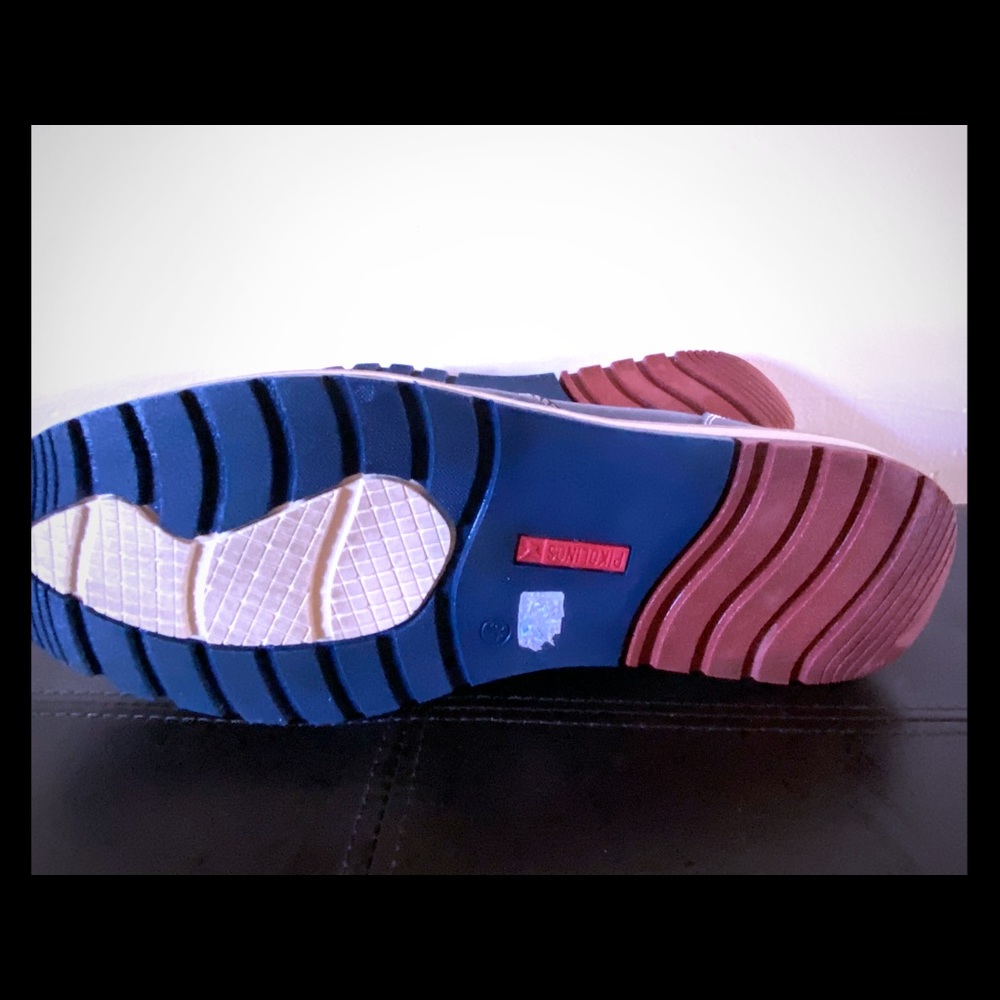 Men’s Pikolinos Navy Leather Slip On Shoes Size 12